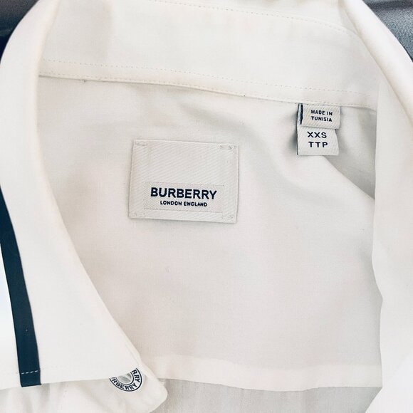 Burberry Men Dress shirt XXS white - Picture 5 of 9